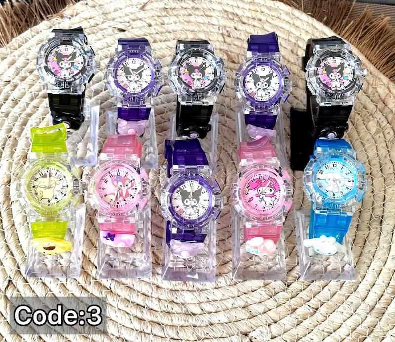 ساعت چراغدار سانریو⏰💜