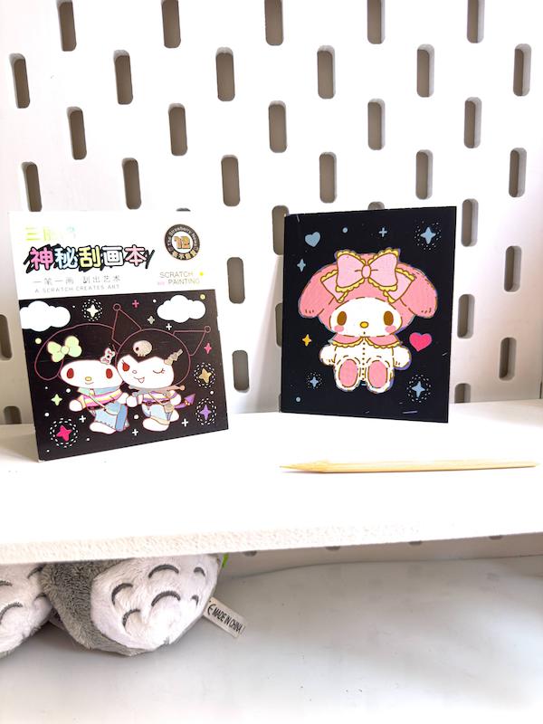 اسکراچ بوک(نقاشی خراشیدنی)🌟
