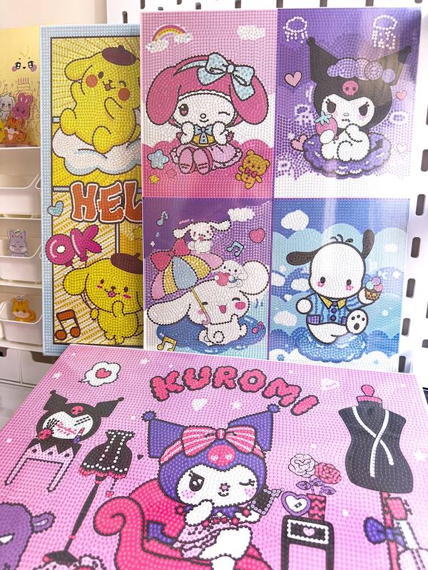 ۹مدل نقاشی الماسی ۴۰ در ۳۰ +گیفت الماسی💜