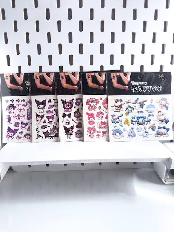 تتو موقت سانریو💜🩵🩷