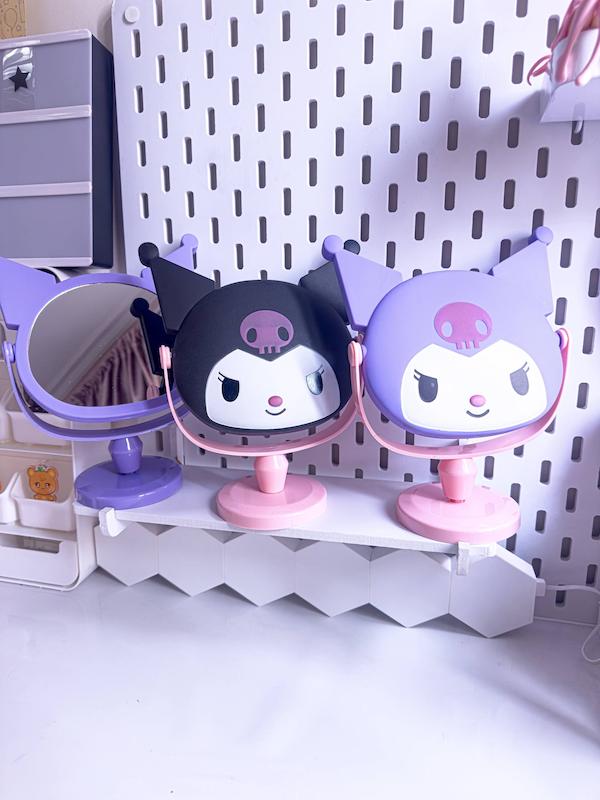 آینه پایه دار  کرومی🖤🩷💜