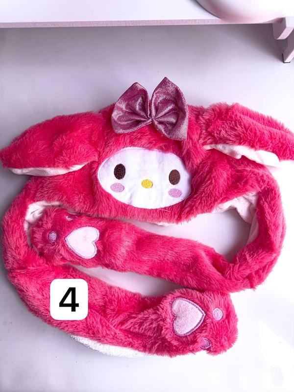 گوشگیر پمپی چراغدار ملودی ۲رنگ❤️🩷