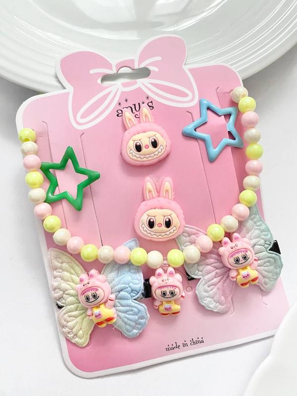 پک‌نیم ست و‌گیره مو لبوبو ۱۷۰۹