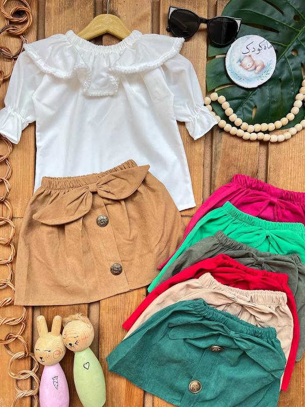 شومیز دامن سارا ۱۱۱۵ 