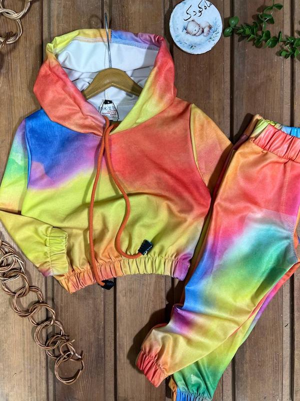 ست هودی شلوار آبرنگی ۱۴۶۱