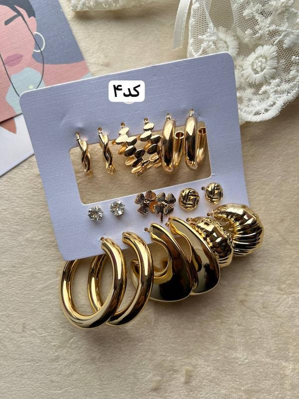 پک گوشواره ۹ جفتی ۱۴۲۸-