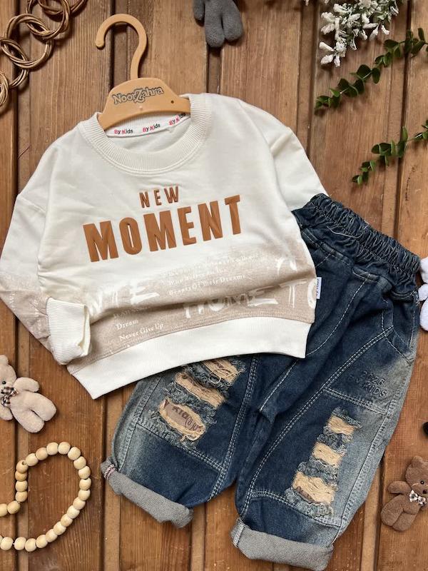 ست دو تیکه جین وارداتی مامنت۱۹۴۶