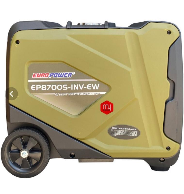 موتور برق سایلنت اینورتر 5 کیلووات یورو پاور مدل EP8700S INV EW