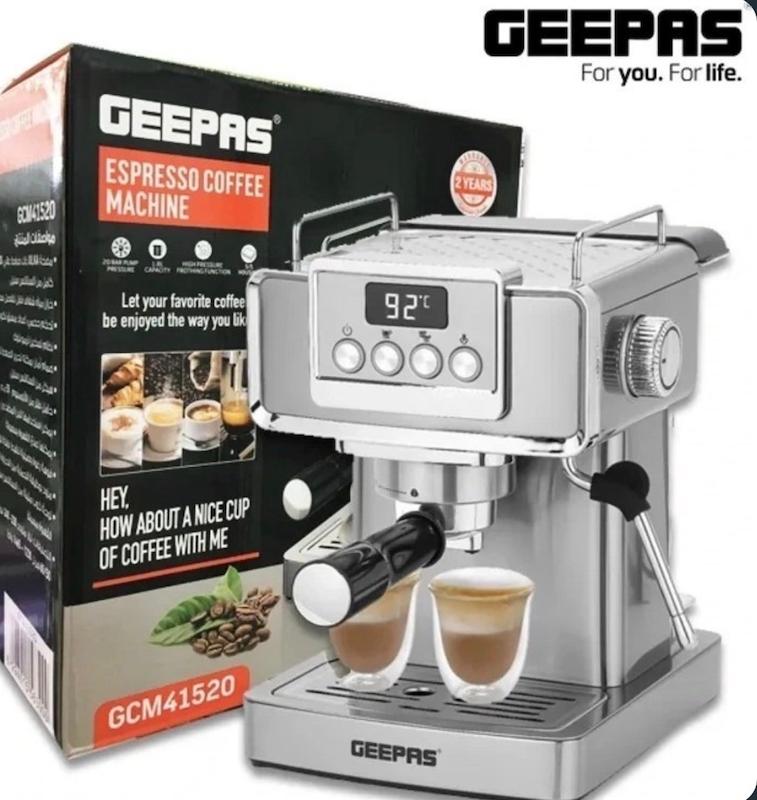 اسپرسوساز جیپاس مدل GCM41520 ظرفیت ۱.۸ لیتر
