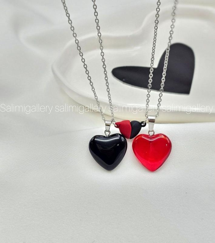 گردنبند ست قلب مگنتی ❤️