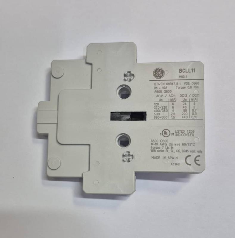 کمکی بغل خور 1 باز 1 بسته General Electric BCLL11