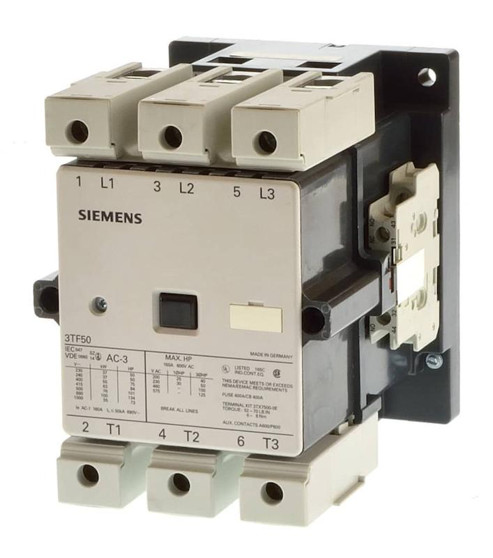 کنتاکتور زیمنس 3TF50
