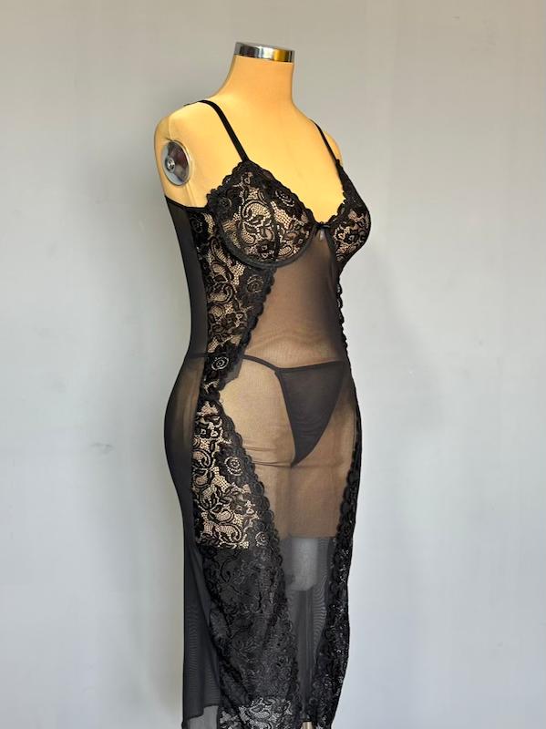 لباس خواب بلندفنردار