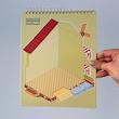 دفترچه استیکردار سه بعدی دختر