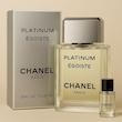 عطر پلاتینیوم - 55 میل - ماندگاری بالا-Chanel Egoiste Platinum -اکسترا پرفیوم مردانه  - قیمت عمده - برند لوزی