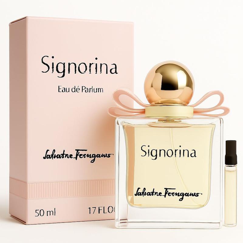 عطر سیگنورینا-12میل - ماندگاری بالا-Signorina - اکسترا پرفیوم زنانه  - قیمت عمده-برند لوزی