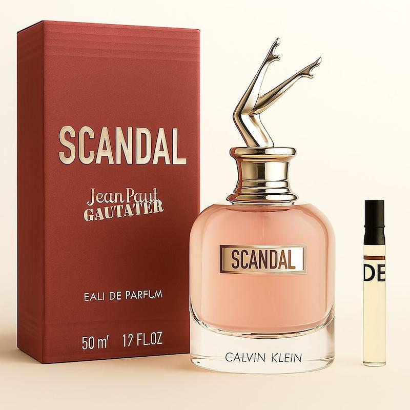 عطر اسکندل - 20 میل - ماندگاری بالا-Scandal -اکسترا پرفیوم زنانه  - قیمت عمده - برند لوزی