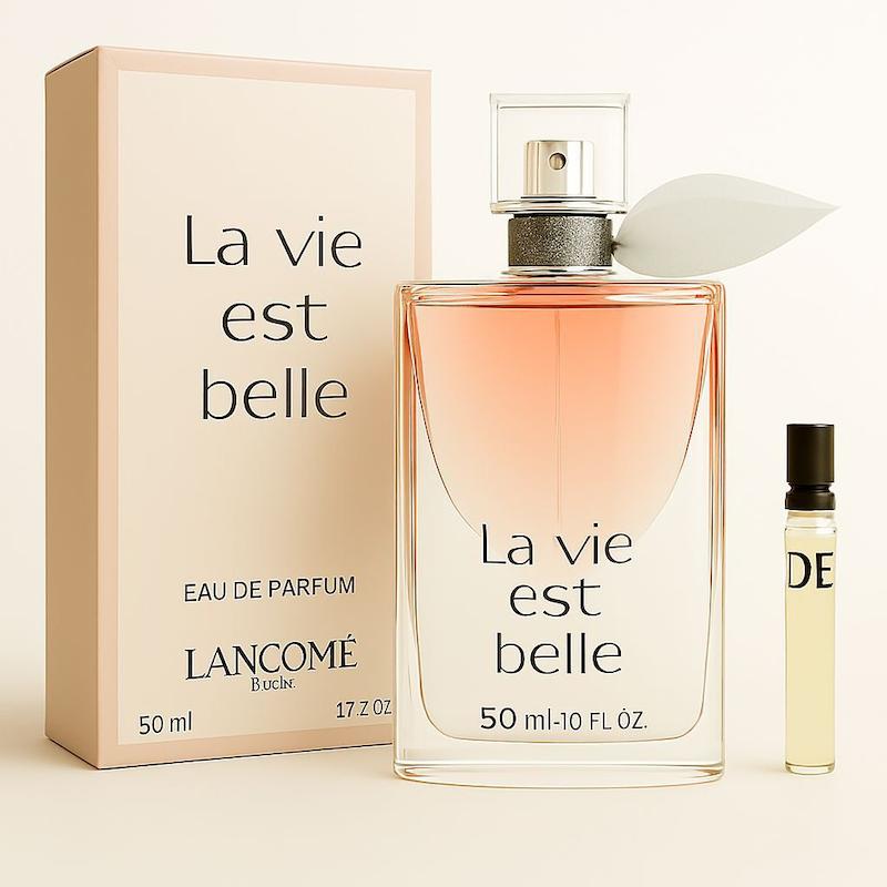عطر لانکوم لاویه بل -20 میل - ماندگاری بالا -Lancôme La Vie Est Belle -  اکسترا پرفیوم  - قیمت عمده - برند لوزی