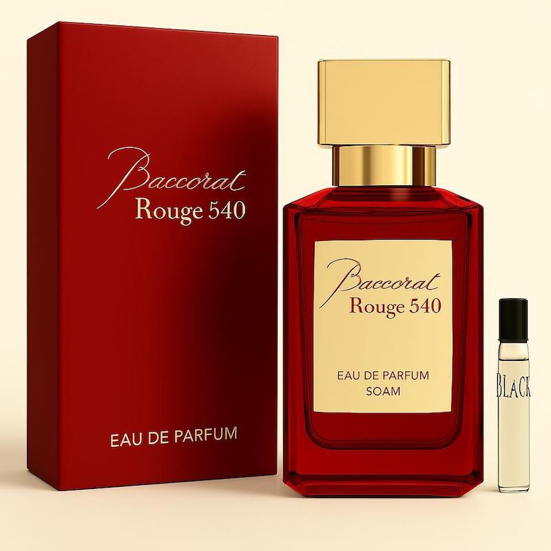 عطر باکارات رژ - 12 میل - ماندگاری بالا - اکسترا پرفیوم  - قیمت عمده - برند لوزی