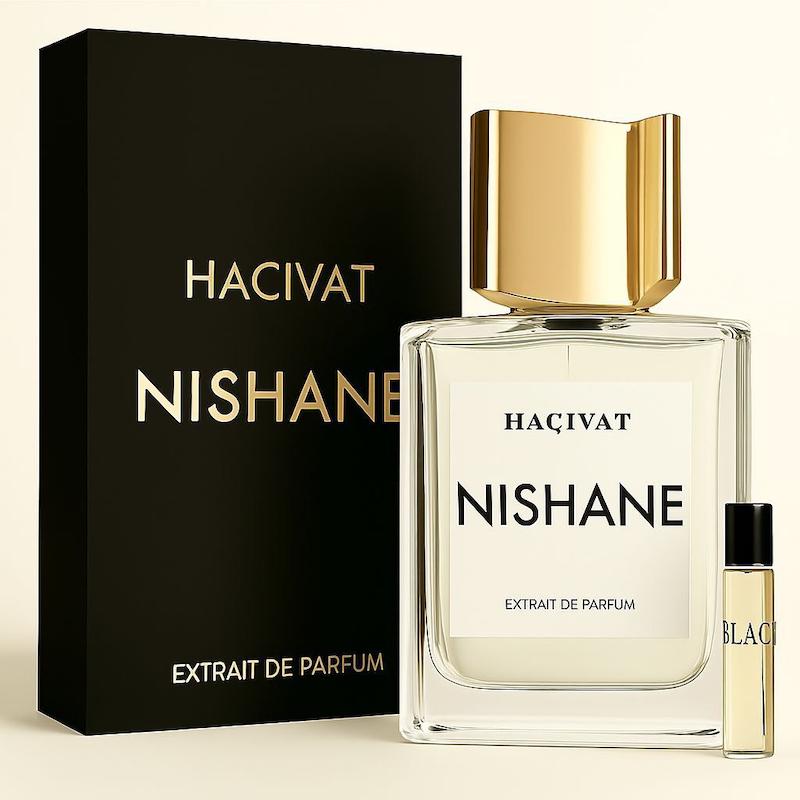 عطر نیشان هاجیوات - 55 میل - ماندگاری بالا - Nishane -اکسترا پرفیوم  - قیمت عمده - برند لوزی -کپی