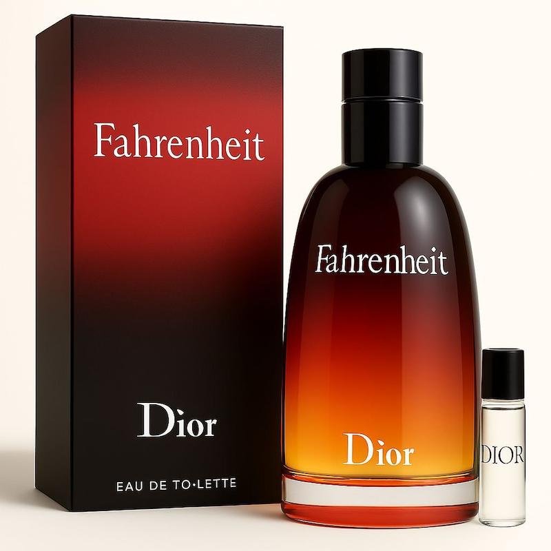 عطر فارنهایت -12 میل - ماندگاری بالا- Fahrenheit - اکسترا پرفیوم مردانه - قیمت عمده - برند لوزی