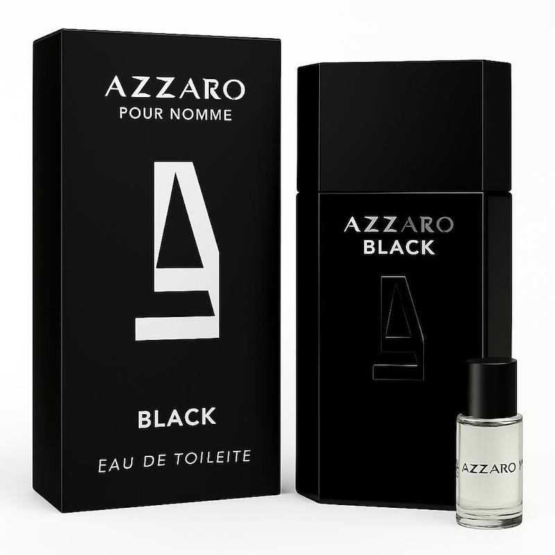 عطر آزرو بلک - 20 میل -ماندگاری بالا-Azzaro Black - اکسترا پرفیوم مردانه  - قیمت عمده - برند لوزی 