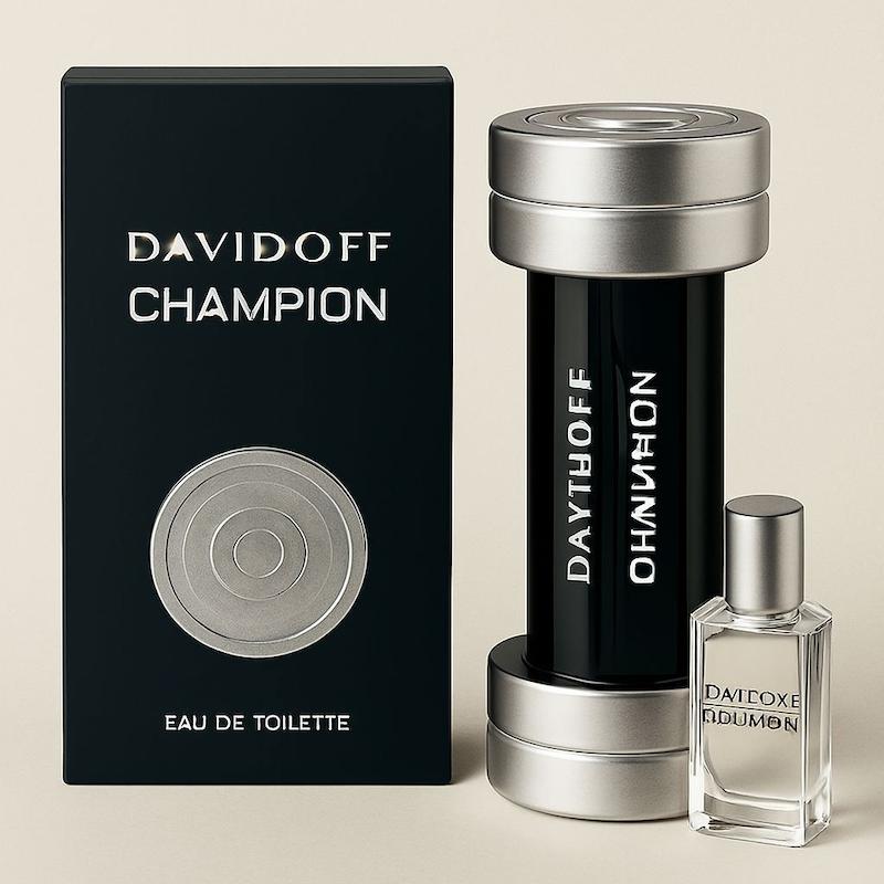 عطر چمپیون ویکتور - 12 میل - ماندگاری بالا-Davidoff Champion - اکسترا پرفیوم مردانه  - قیمت عمده - برند لوزی