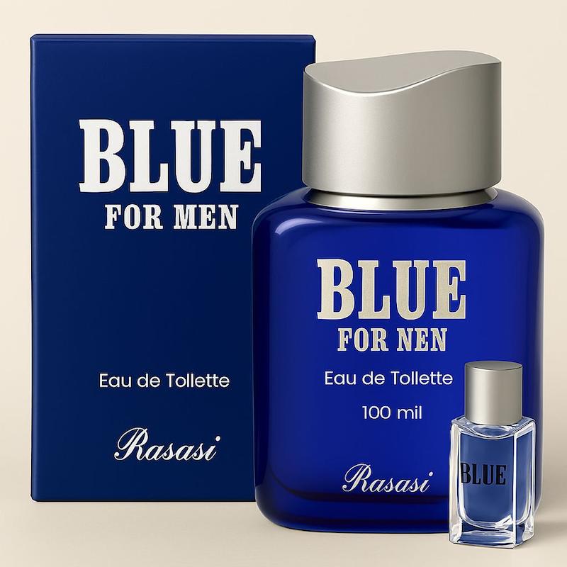 عطر بلوفورمن -Rasasi Blue for Men- اکسترا پرفیوم 15میل مردانه‌زنانه - برند لوزی-ماندگاری بالا 