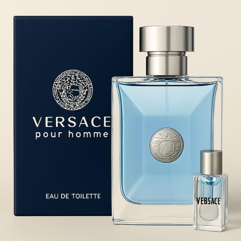 عطر ورساچه پورهوم -Versace Pour Homme- اکسترا پرفیوم 70 میل مردانه‌زنانه - ماندگاری بالا - برند لوزی