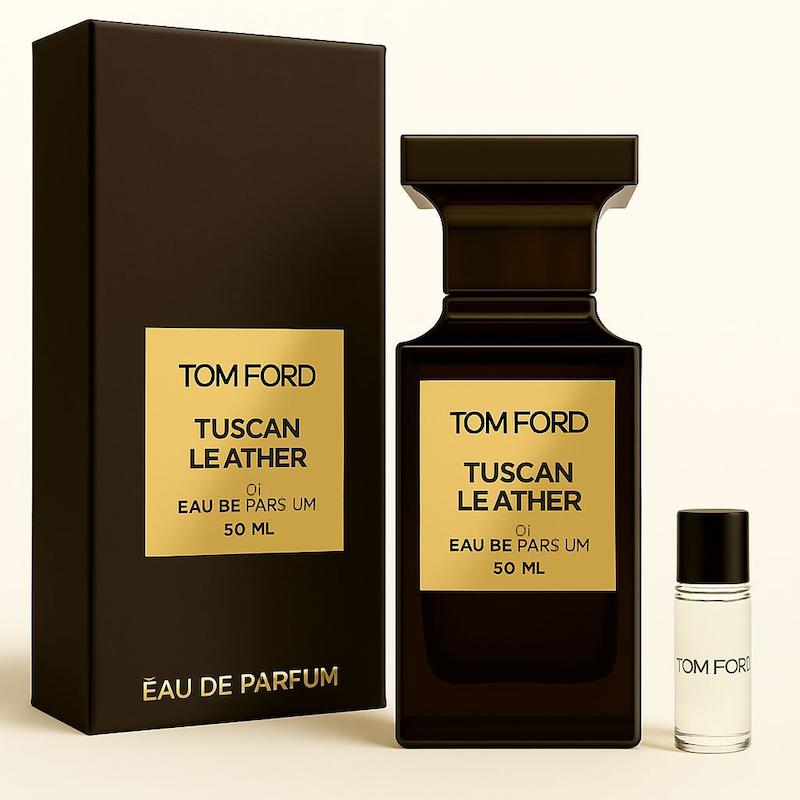 عطر توسکان لدر - Tuscan Leather - اکسترا پرفیوم مردانه ۳۰ میل - ماندگاری بالا - قیمت عمده - برند لوزی