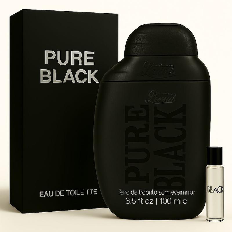 عطر پوربلک - Pure Black - اکسترا پرفیوم مردانه ۳۰ میل - ماندگاری بالا - قیمت عمده - برند لوزی