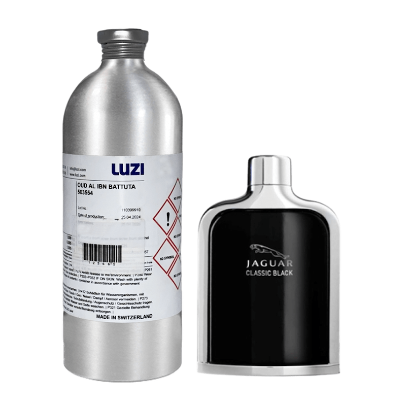 اسانس عطر ادکلن جگوار کلاسیک _ 50 میلی _ گرید تاپ _ برند لوزی _ قیمت عمده _ ماندگاری بسیار بالا _ پخش بو _  عطر جگوار کلاسیک بلک (جگوار مشکی) | Jaguar Classic Black  _ تلخ _ خنک _ مرکباتی _ چوبی _ مردانه _ چهارفصل 