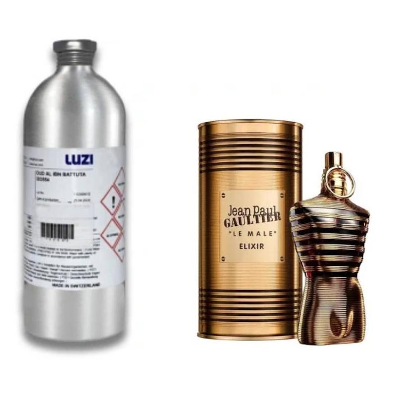 اسانس عطر ادکلن له میل الکسیر ژان پل گوتیه _ 50 میلی _ گرید تاپ _ برند لوزی _ قیمت عمده _ ماندگاری بسیار بالا _ پخش بو _ عطر له میل الکسیر ژان پل گوتیه (Jean Paul Gaultier Le Male Elixir) _ گرم _ شیرین _ مردانه