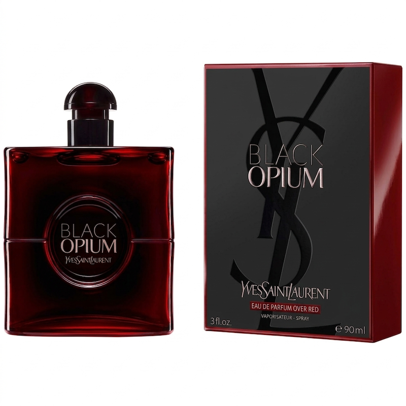 عطر ادکلن ایو سن لورن بلک اوپیوم اور رد _ YVES SAINT LAURENT - Black Opium Over Red _ ایوسن لرنت _ لرن _ زنانه _ گرم _ شیرین _ حجم 100 میل _ گرید A _ برند لوزی _ ماندگاری بالا _ قیمت عمده