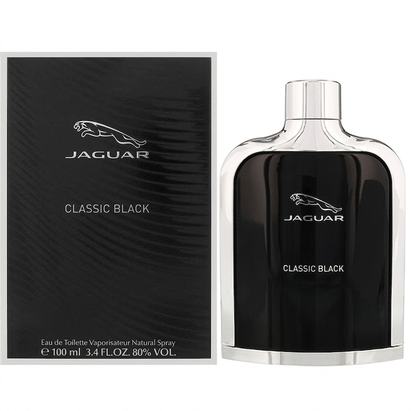  عطر ادکلن جگوار کلاسیک بلک (جگوار مشکی) | Jaguar Classic Black _ حجم 30 میل _ گرید A _ برند لوزی _ ماندگاری بالا _ قیمت عمده _ تلخ _ خنک _ مرکباتی _ چوبی _ مردانه _ چهارفصل 