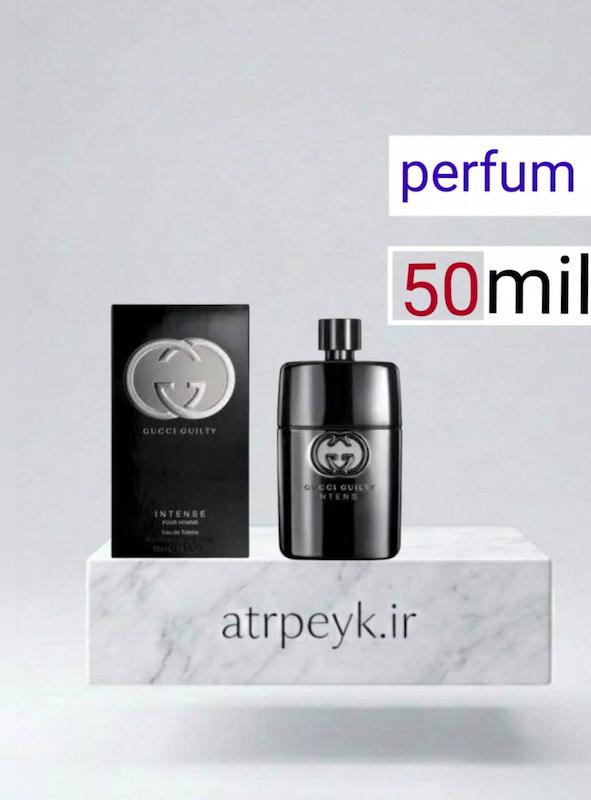 عطر ادکلن گوچی گیلتی مردانه پورهوم | Gucci Guilty Pour Homme _ حجم 50 میل _پرفیوم_ گرید A _ برند لوزی گرمی _ ماندگاری بالا _ پخش بو _ خنک _ شیرین _ مرکباتی _ مردانه _(خ م 178)