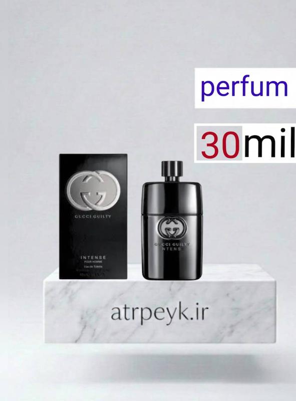 عطر ادکلن گوچی گیلتی مردانه پورهوم | Gucci Guilty Pour Homme_ حجم 30 میل _پرفیوم_ گرید A _ برند لوزی گرمی _ ماندگاری بالا _ پخش بو _ خنک _ شیرین _ مرکباتی _ مردانه_(خ م 178) 