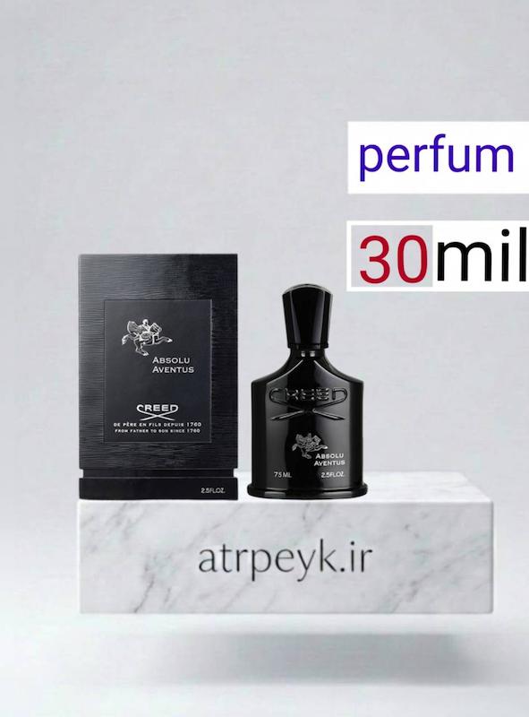 عطر ادکلن کرید ابسولو اونتوس 2025 | Creed Absolu Aventus 2025 _ حجم 30 میل _ پرفیوم_ گرید A _ برند لوزی گرمی_ ماندگاری بالا  _ پخش بو ـ خنک _ تلخ _ مردانه _ (چ م 252 )