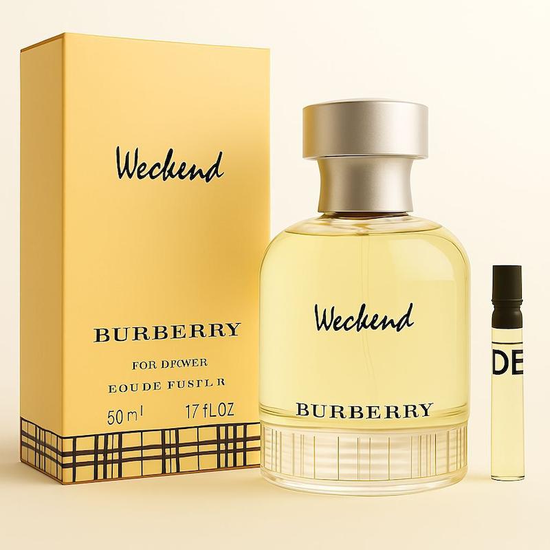 عطر ویکند باربری - Weekend -اکسترا پرفیوم 55 میل - ماندگاری بالا - قیمت عمده - برند لوزی