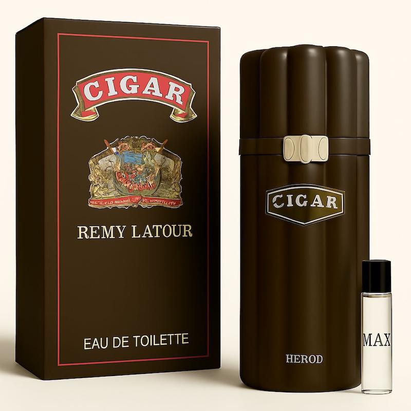 عطر سیگار - Cigar - اکسترا پرفیوم مردانه 55 میل - ماندگاری بالا - قیمت عمده - برند لوزی 