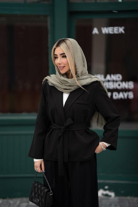 کت کمربندار مازراتی