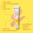 ضدآفتاب فلوئيدي ويتامين سي رنگي گارنير SPF 50+ GARNIER