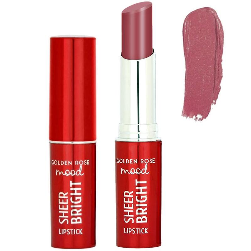 رژ لب جامد گلدن رز Sheer Bright 