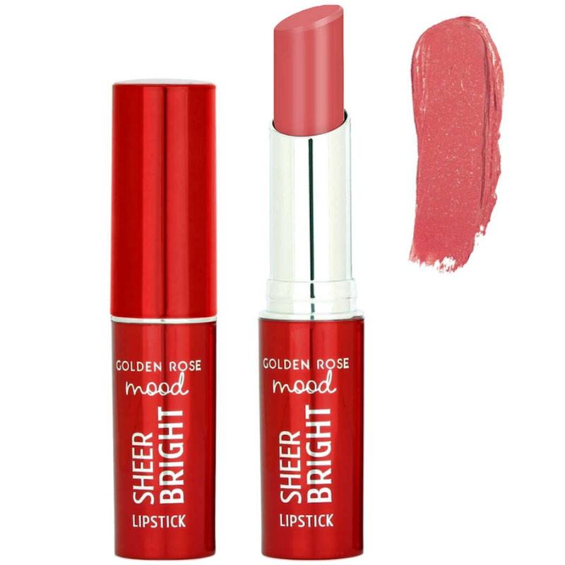 رژ لب جامد گلدن رز Sheer Bright 