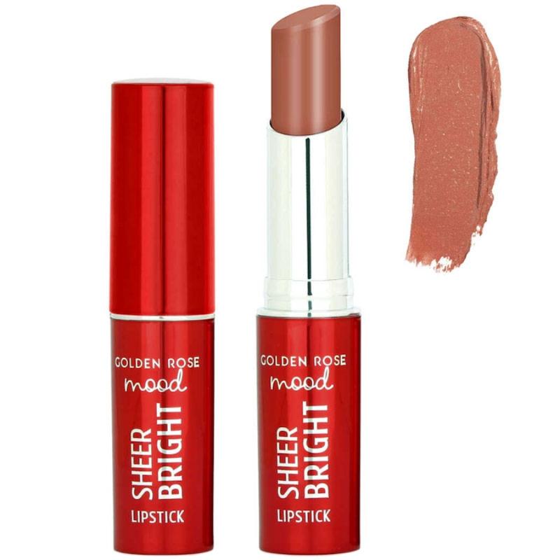 رژ لب جامد گلدن رز Sheer Bright 