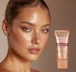 كرم مرطوب كننده و شفاف كننده ‌‌‌Bioxcin مدل Gold On Skin حجم 50 ميل
