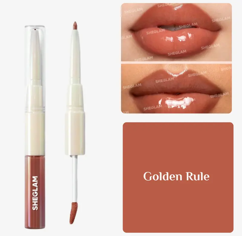 لیپ گلاس دوطرفه شیگلم SHEGLAM