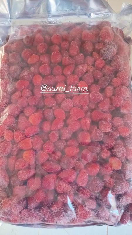 توت فرنگی منجمدکیلویی ۲۸۵ت(حداقل خرید ۲۰ کیلو)