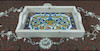 استند سینی چوبی کاشی سنتی - کد 286