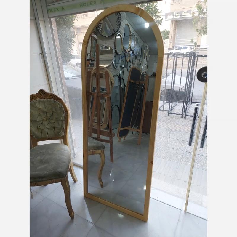 آینه قدی گنبدی چوبی - کد 188